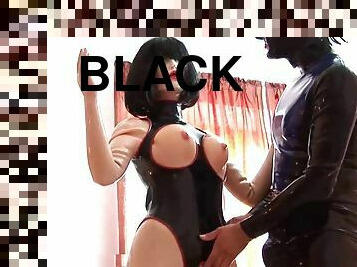 gros-nichons, chatte-pussy, fellation, black, seins, latex, trou-du-cul, poupée, caoutchouc