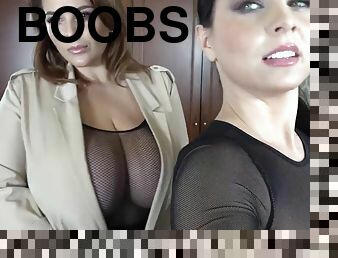 tetas-grandes, monstruo, madurita-caliente, mamá, europeo, euro, natural, pechugona, tetas