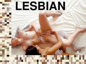 волохата, піхва-pussy, лесбіянка-lesbian, подруга, європейка, блондинка, євро, брюнетка