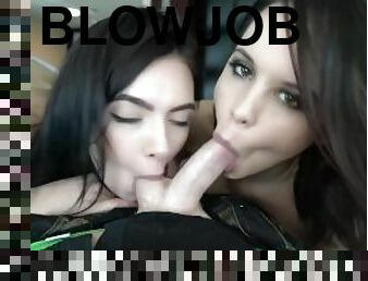 Marley Brinx and Bryci Cum Swap POV 30 minute Blowjob!