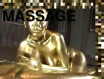 Funny gold digger massage