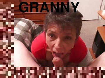 Submissive Granny Got Her Rear End Made Love