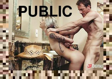 öffentliche, wc, tattoo