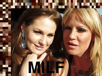 2 milfs make him man milk male milk twice Kelly Madison and Allison Moore threesome