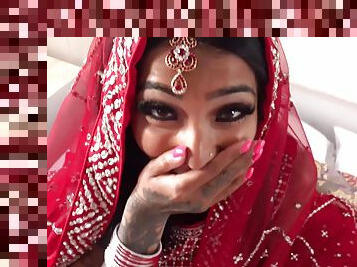 Real Indian Desi Teen Bride Fucked In The Ass And Pussy On Wedding Night