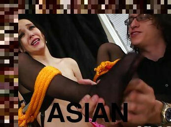 asiatique, ados, bdsm, fétiche, bondage
