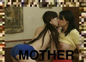 Mother Daughter Exchange - MILF and teen lesbian sex