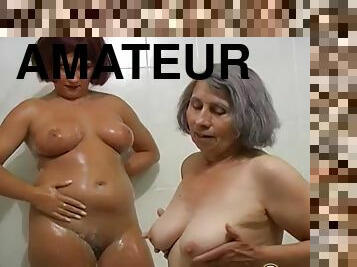 vieux, femme, amateur, mature, granny, lesbienne, milf, maison, maman, compilation