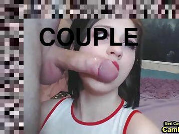 pantat, sayang, blowjob-seks-dengan-mengisap-penis, cumshot-keluarnya-sperma, penis-besar, remaja, deepthroat-penis-masuk-ke-tenggorokan, pasangan, muda-diatas-18, 18-tahun