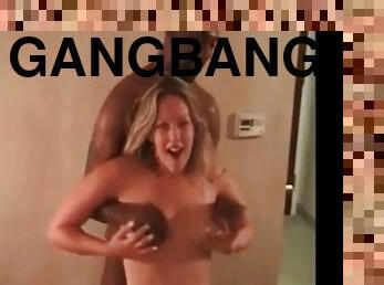 Gangbang Archive sloppy interracial orgy with BBC afro