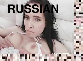 Russian gets fucked in the ass