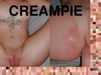 Emily Oram - Anal creampie after heavy pounding