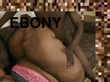 Ebony Ssbbw Chocolate Pear Still Cumming