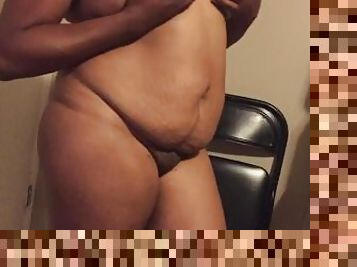 SHARED MY EBONY WIFE WITH MY HOMEBOY I SAT BACK AND WATCHED HER SUCK HIM SLOPPY COMMENT TO BE NEXT!