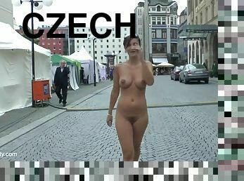Shameless Czech Gabriella - public nudity and Big ass