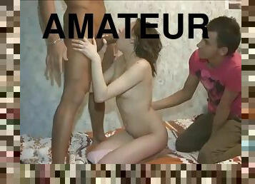 amateur, ébène, interracial, ados, hardcore, black, petite-amie