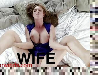 Horny Body Wife Cheats On Husband With Coquettish Stepson