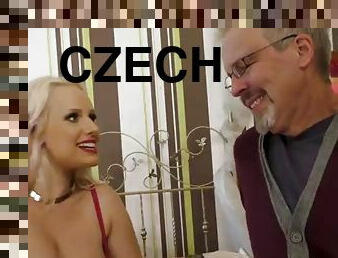 Czech milf angel wicky wants anal sex with a bbc