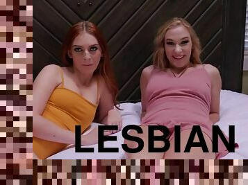lesbijskie, rude, dildo