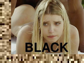 BLACKED BBC-loving Busty Blonde Seduces Handsome Stranger - Interracial