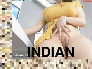 Big Titty Indian Auntie Cumming Her Thick Snatch Lips - Mom