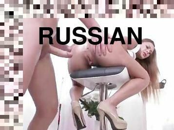 Russian girl analy fucked