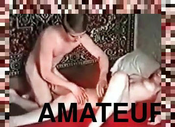 amateur, vintage, ejaculation-interne, trio, cocu