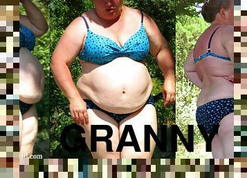 Seductive BIG BEAUTIFUL WOMAN Granny Beach Voyeur