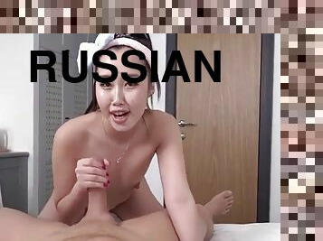 Guy fucks Russian Asian Kiana Liloo in the ass