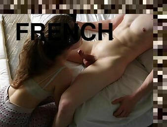 French college exchange student drains my balls