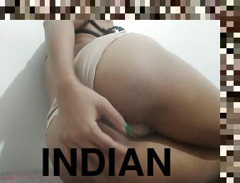 Sexy Indian Girl Masturbates At Home. ( 3)