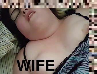 esposa, hardcore, bbw, fudendo, rabo