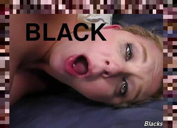 Brooke Wylde - interracial hardcore with cumshot - deepthroating big black cock
