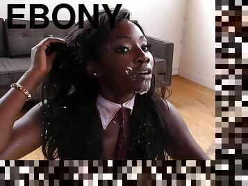 Ebony osa lovely gets gangbanged for her birthday