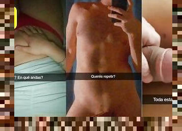 Chat hot en Snapchat con una trolita pide leche