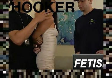 Fucking hooker while cuffed