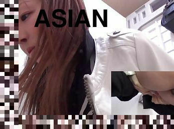 asiatique, pisser, public, japonais, cam, voyeur, mignonne, fétiche
