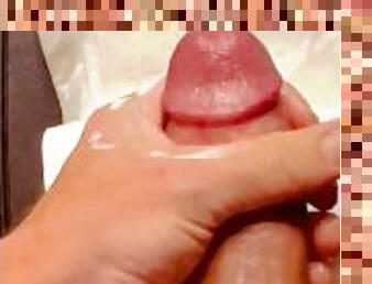 énorme, masturbation, amateur, ejaculation-sur-le-corps, énorme-bite, maman, secousses, ejaculation, fétiche, solo