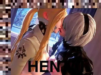 hentai, hintern, dutch