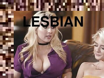 Jessie and Daya try lesbian sex in a foursome Jessie Saint, Daya Knight