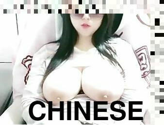 asiatique, gros-nichons, masturbation, amateur, babes, ados, webcam, chinoise