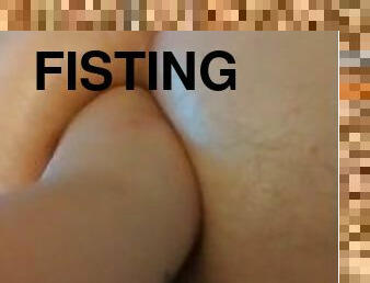 fisting, amatør, anal, bbw, rumpehull