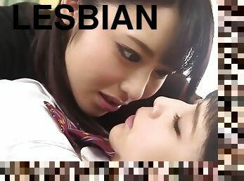 Lesbian kiss
