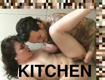 CUMKITCHEN Rough Hard Sex n Easy Sloppy Joes Juliette March