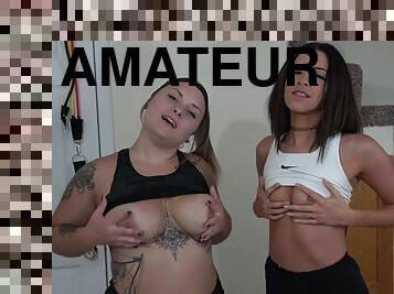 traseiros, teta-grande, cona-pussy, amador, lésbicas, adolescente, brinquedo, pov, puta, ginásio