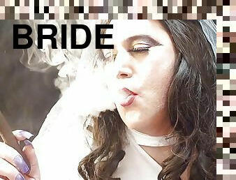 mariée, transsexuelle, amateur, mature, brésil, fétiche, solo, fumer, mariage