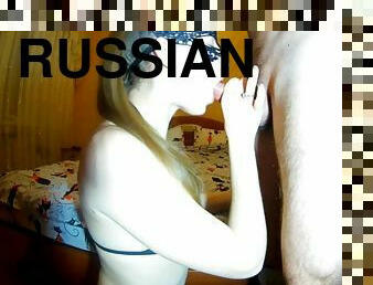 orosz, amatőr, szopás, párok, szépség, orális, álarc, faszszopás