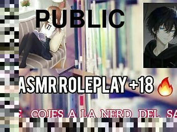 ASMR ROLEPLAY- Fuckboy se coje a la timida (gemidos fuertes)