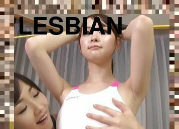 asia, payudara-besar, sayang, lesbian-lesbian, jepang, fetish-benda-yang-dapat-meningkatkan-gairah-sex, bikini