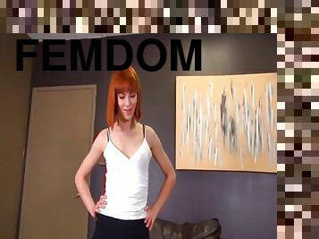 Femdom mixed fight